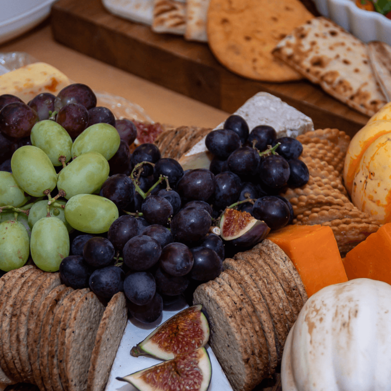 Assortment of fruits, breads and vegetables from Sam's Recipe Book